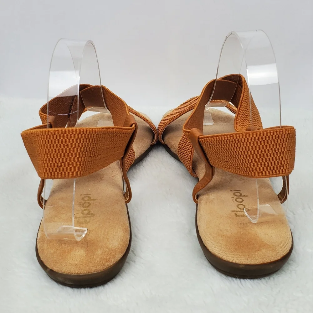 Stylish Brown and Tan Sandals for Effortless Comfort Women 10